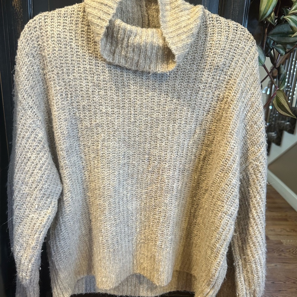 Cozy Cream Turtleneck‎ Express Sweater